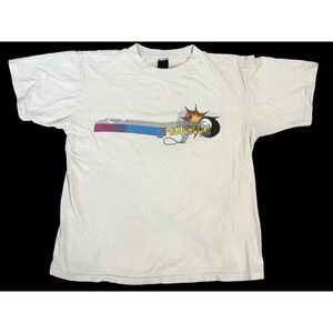 Vintage Pro-Prints Racquetball Logo Tshirt Tee Single Stitch Medium